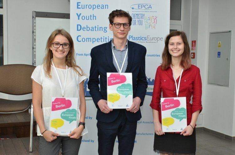 European Youth Debating Competition winners