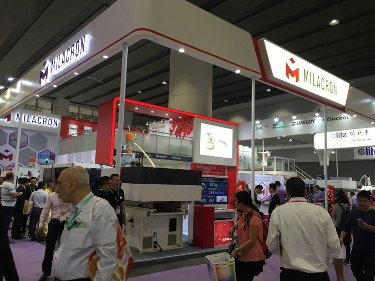 Milacron Chinaplas Booth