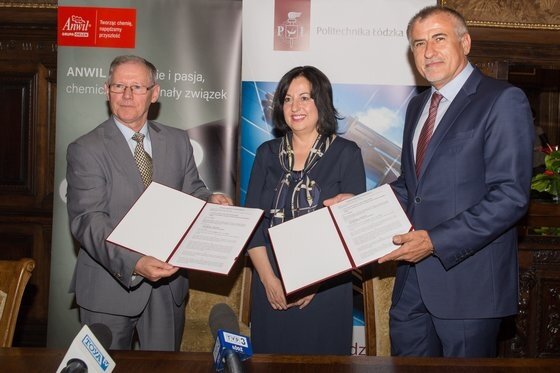 ANWIL zacieśnia współpracę z Politechniką Łódzką