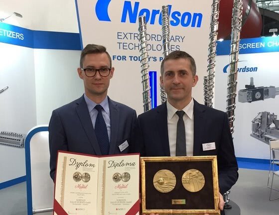 Nordson receives Innovation Award for wear coating technology for plasticating screws