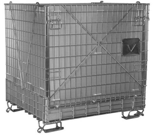 Standard container with plate.