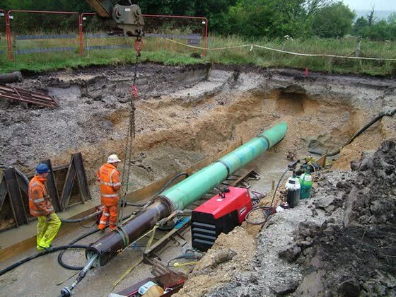 Horyzontalne przewierty sterowane rurami PE
