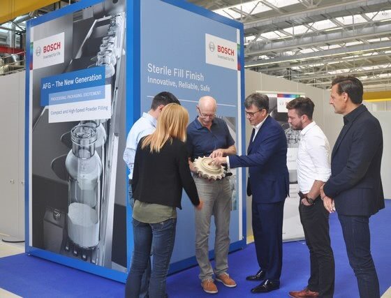 New filling and closing machine from Bosch