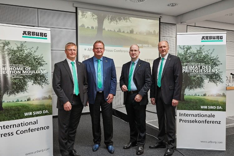 Arburg Press Conference at Fakuma 2017