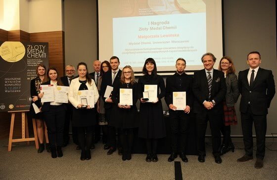 Złoty Medal Chemii 2017 przyznany!