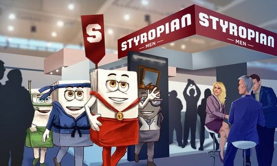Styropian Men na targach BUDMA 2018