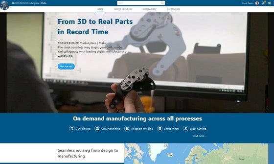 Dassault Systèmes uruchamia Online Marketplace 