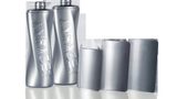 Alternative solution to vacuum metallization for rigid plastic applications