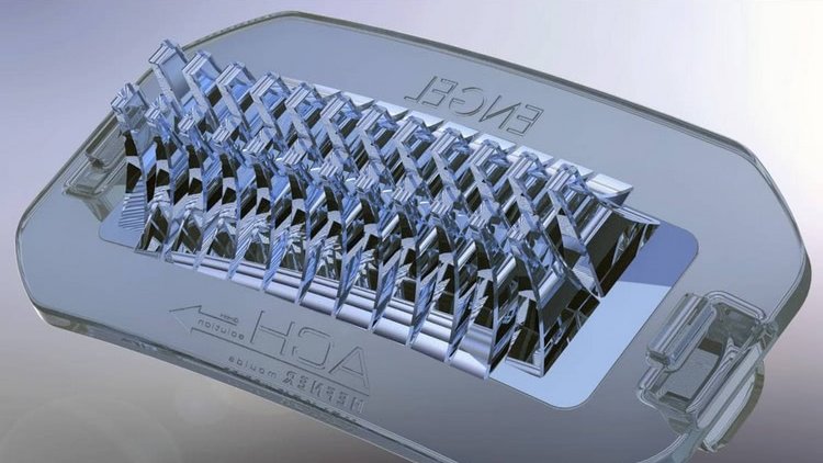 Sophisticated LED lenses made of LSR