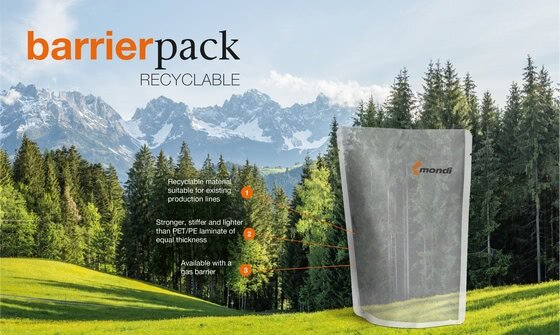 Mondi to showcase BarrierPack Recyclable at FachPack 2018