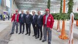 Messe Düsseldorf zawiesza wiechę na placu budowy