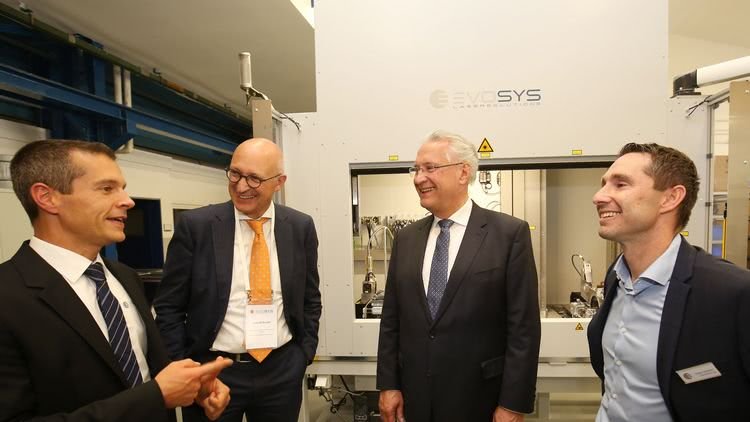Evosys Laser GmbH celebrates move to new premises 