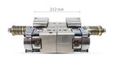Compact technology for low-height hot runner stack molds