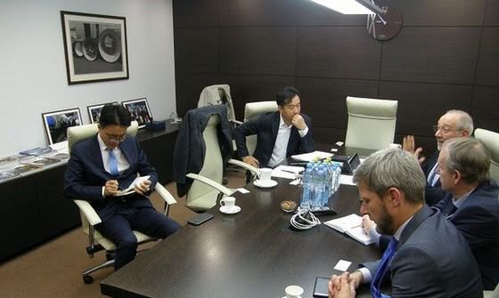 LG Chem delegation visited the headquarters of R&P Polyplastic