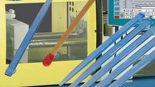 Injection moulding machin