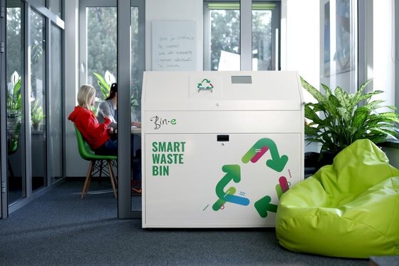 Bin-e nominowany do nagrody Plastics Recycling Awards Europe