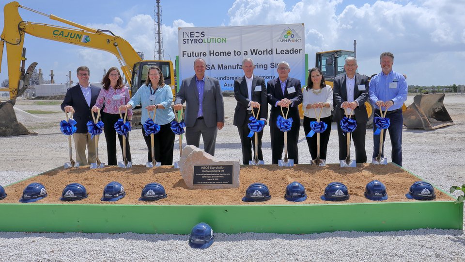 Ineos Styrolution hosts ceremony for its new 100kt ASA plant in Bayport