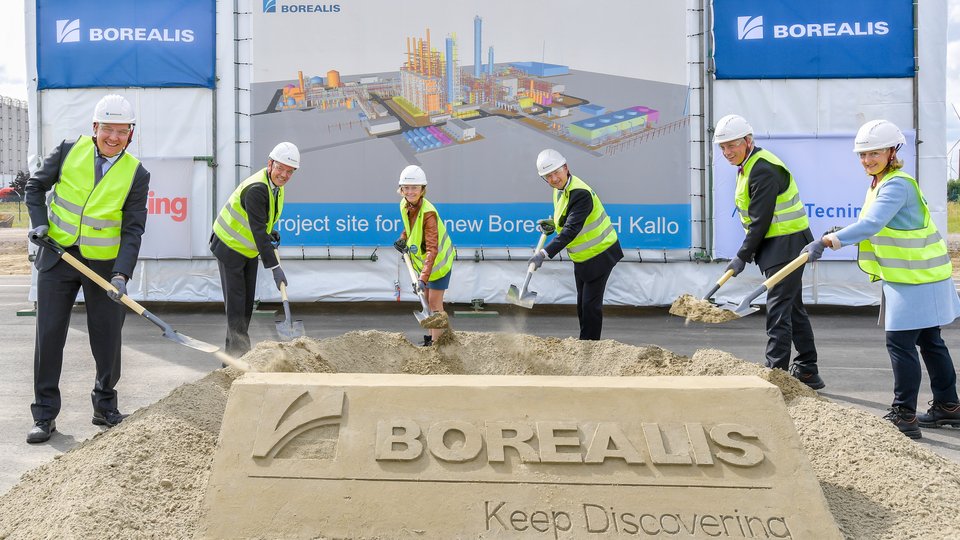 Borealis holds ceremony for its new world-scale plant in Kallo