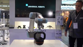 Cobot UR16e pokazał swoje