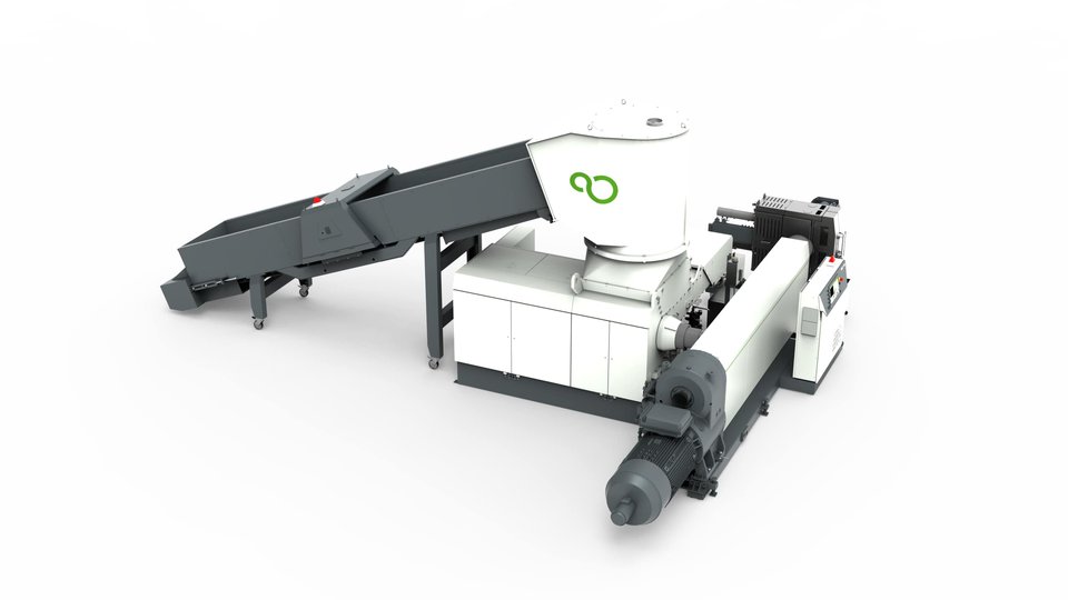 Pure Loop presents a new shredder-extruder combination for high throughputs