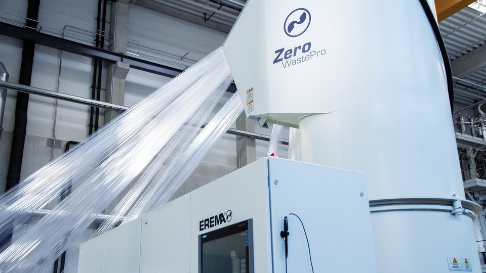 Intarema ZeroWastePro - the new standard for recycling film production waste