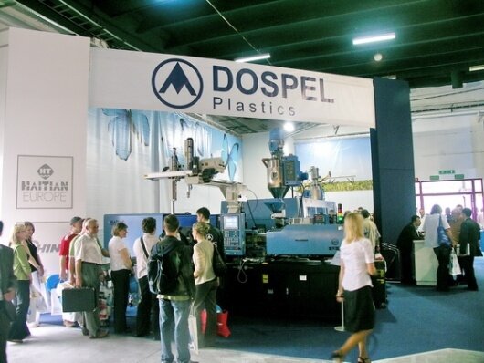 Stoisko firmy Dospel Plastics podczas targów Plastpol 2007