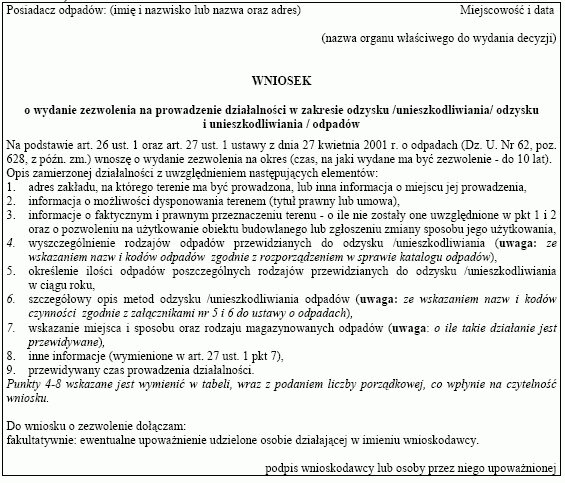 Co zrobić, by zajmować się odzyskiem i unieszkodliwianiem odpadów?