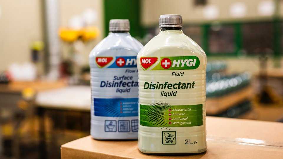 MOL has started production of hand sanitizers