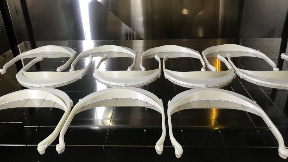 Stratasys coalition for face shield production numbers over 150 organizations