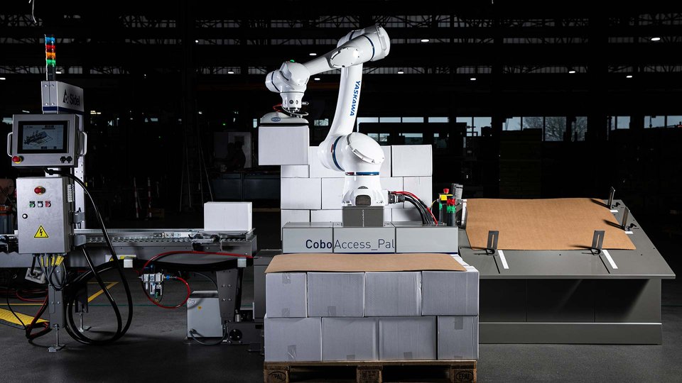 Increased payload and wider reach of Sidel’s M version of CoboAccess_Pal