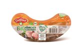Gutfried Organic chicken meat sausage in innovative packaging