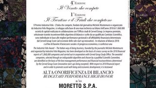  Moretto awarded for mana