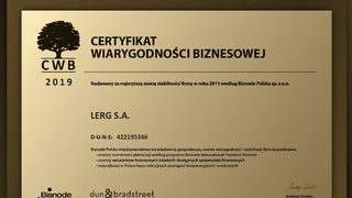 Certyfikat Wiarygodności 
