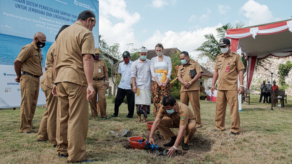 Project STOP: Construction starts on waste processing facility in Bali 