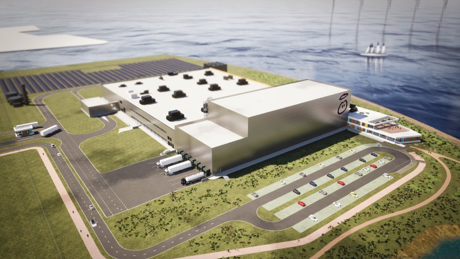 Krones and innocent are building a CO2-neutral bottling plant