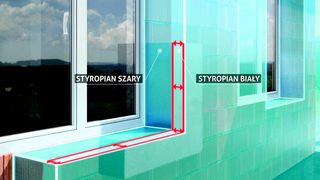 Szary styropian - intelig