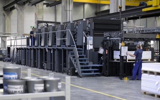 Heidelberg na targach drupa 2008