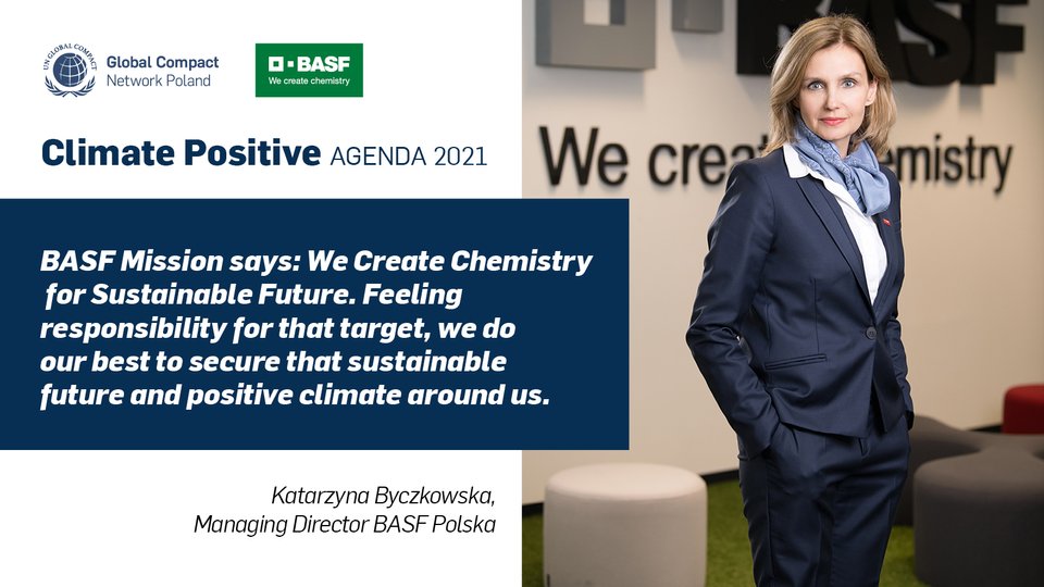 BASF Polska w inauguracyjnej debacie Climate Positive - Agenda 2021