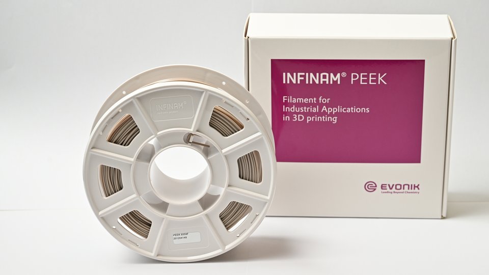 Evonik launches new PEEK filament for industrial 3D applications 