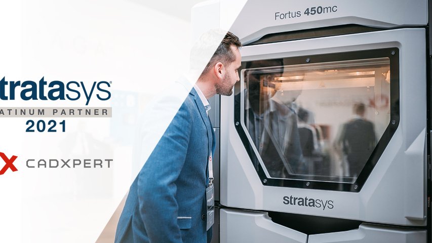 CadXpert - z certyfikatem Stratasys Platinum Partner