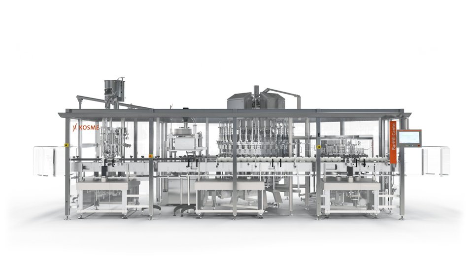 Kosme Barifill Canto: multipurpose filler for bottles and cans