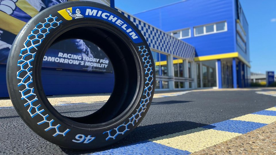 A track-proven tire with 46% sustainable content