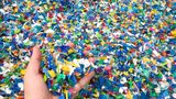 Processing plastic flakes directly