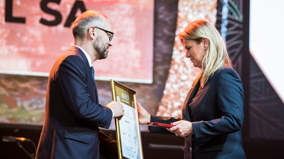 Anwil z tytułem Ambasadora Złotej Setki Pomorza i Kujaw