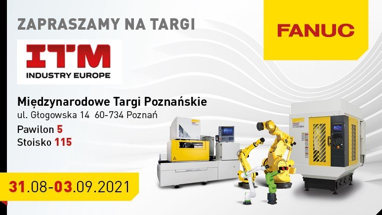 FANUC Polska na targach ITM Industry Europe 2021