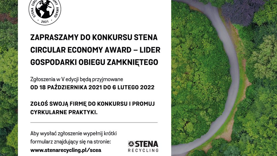 V edycja konkursu Stena Recycling nagradzająca najlepsze rozwiązania GOZ