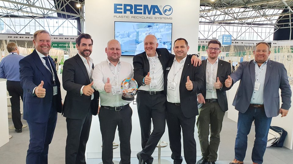 Erema awarded for the Recycling Machinery Innovation of the Year