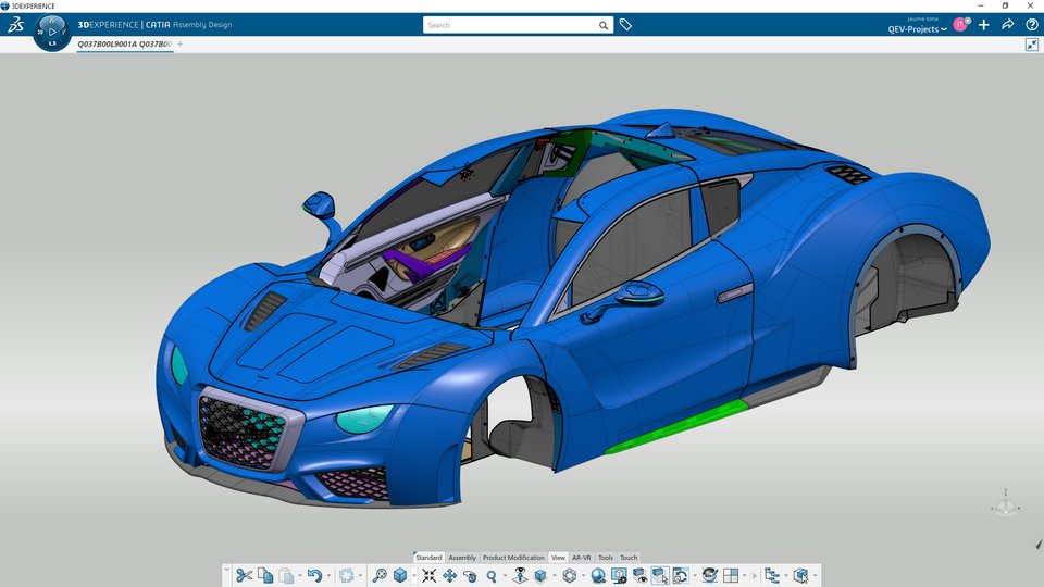 QEV Technologies wykorzystuje platformę 3DExperience od Dassault Systèmes 