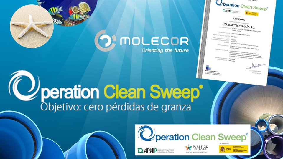 Molecor obtains the OCS certification from AENOR