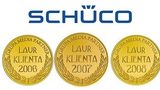 Oknovid produkuje okna PVC z profili firmy Schüco